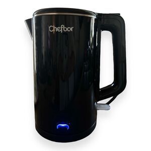 Chefbar Electric Kettle 1.5L Double‎ Wall Stainless Steel Tea Kettle Tested
